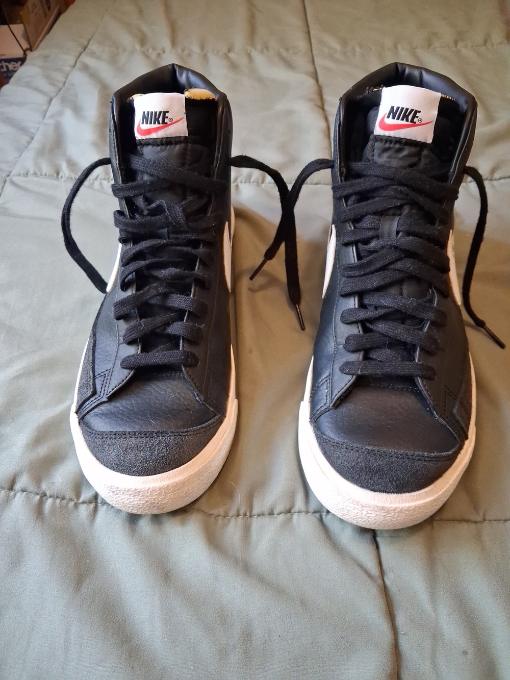 Nike Men’s Black High-Top Sneakers